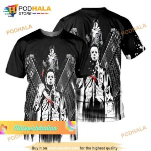 Halloween Killers Michael Myers 3D Hoodie Sweatshirt All Over Printed 2