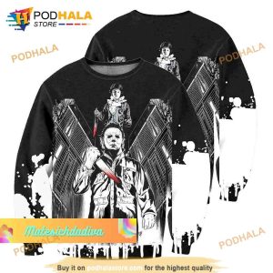 Halloween Killers Michael Myers 3D Hoodie Sweatshirt All Over Printed 3
