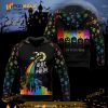 Halloween LGBT Rainbow Witch Ride With Pride Spooky Halloween 3D Hoodie