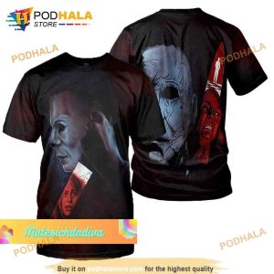 Halloween Michael Myers 3D Hoodie For Horror Movie Fans Halloween Gifts For Adults 2
