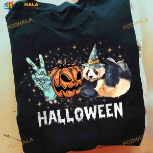 Halloween Pando Witch Happy Halloween Halloween Costume Shirt