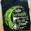 Halloween Sloth Hello Darkness My Old Friend Halloween Costume Shirt