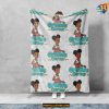 Handmade Gracies Corner Fleece Blanket, Quilt, Christmas Gifts