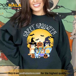 Happy Halloween Bluey Halloween Shirt Family Matching Shirt Bluey Lover Gift 2