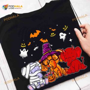 Happy Halloween Elephant Lover Elephant Halloween Costume Shirt