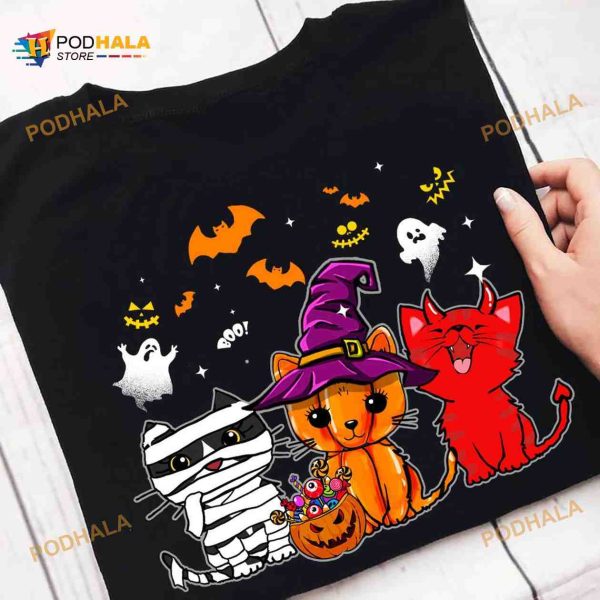Happy Halloween Halloween Costume Cat Halloween Costume Shirt