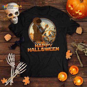 Happy Halloween Halloween Robot Pumpkin Devil Pumpkin Halloween Shirt