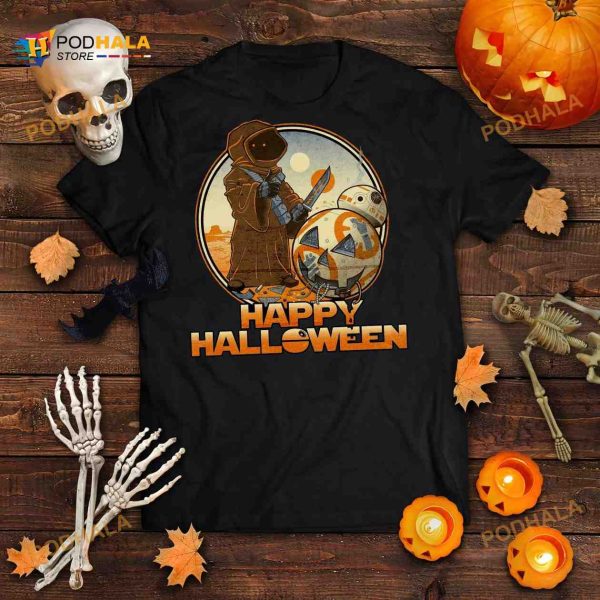 Happy Halloween Halloween Robot Pumpkin Devil Pumpkin Halloween Shirt