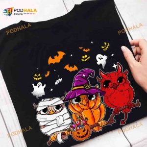 Happy Halloween Owl Halloween Costume Owl Lover Shirt