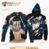 Hashibira Inosuke Anime Manga Demon Slayer Kimetsu No Yaiba 3D Hoodie, Christmas Gifts