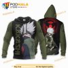 Hatake Kakashi Sharingan Eyes Anime Manga 3D Hoodie, Christmas Gifts