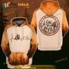 Heartbeat Campfire Beer Camping 3D Hoodie, Christmas Gifts