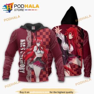 High School Dxd Rias Gremory Anime Manga 3D Hoodie, Christmas Gifts