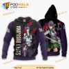 Highschool Of Dead Saeko Busujima Anime Manga 3D Hoodie, Christmas Gifts