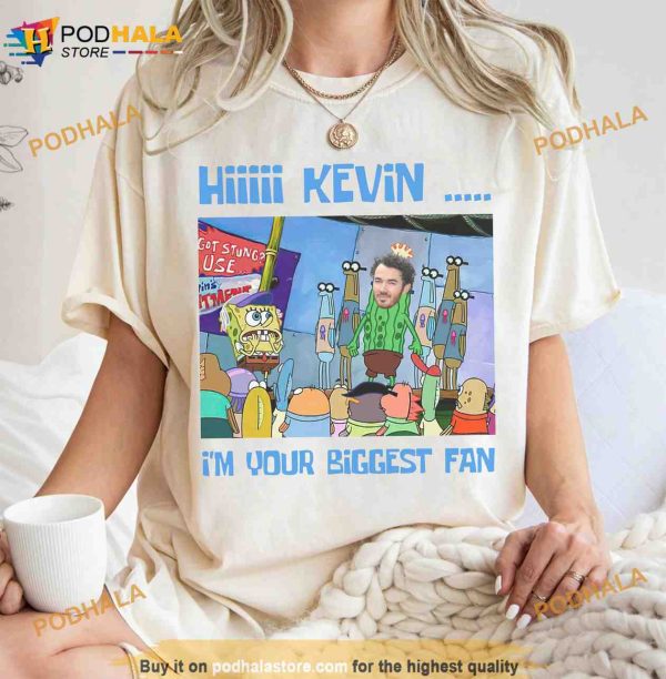 Hiiiii Kevin ….. I’m Your Biggest Fan Shirt, Kevin Jonas TShirt, Jonas Brothers Shirt