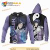 Hinata Hyuga Naruto Anime Manga 3D Hoodie, Christmas Gifts