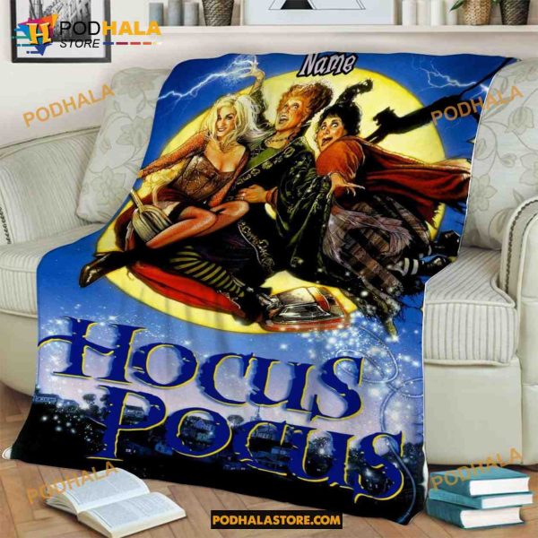Hocus Pocus Blanket, Hocus Pocus Movie Blanket, Sanderson Sister Blanket