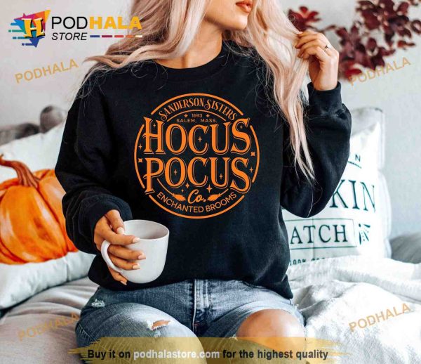 Hocus Pocus Sweatshirt, Sanderson Sisters Shirt, Enchanted Brooms Shirt