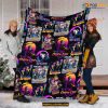 Horror Character Halloween Fleece Blanket, Chucky - Freddy - Micheal Myers