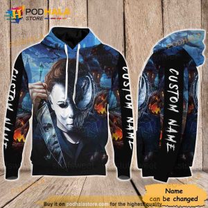 Horror Michael Myers 3D Hoodie Sweatshirt Michael Myers Merchandise 2
