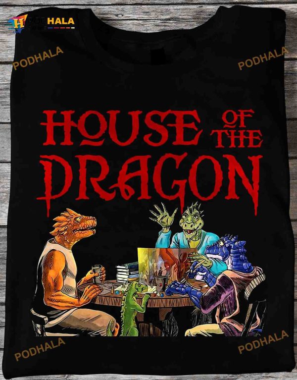 House Of The Dragon Game Of Throne Movie Dragon Costume Halloween Shirt