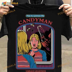 How To Summon The Candyman Urband Legends Halloween Candy Man Shirt