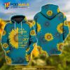 I'm A Happy Go Lucky Ray Of Sunshine Hippie 3D Hoodie