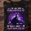 I'm An Odd Combination Of Really Sweet And Don't Mess With Me Halloween Evil Cat Shirt