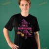 I'm Cancer Survivor Cancer Awareness Halloween Witch Cancer Survivor Shirt