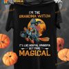 I'm The Grandma Witch It's Like Normal Grandma But More Magical Halloween Shirt