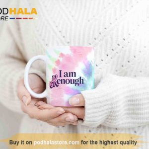 I Am Kenough Tye Die Mug Barbie Movie Merch Gift Coffee