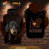 I Love Dachshunds Cute All Over Print 3D Hoodie Sweatshirt
