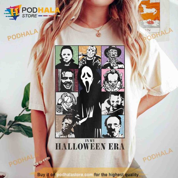 In My Halloween Era Shirt, Horror Movie Character, Eras Tour Halloween Costume