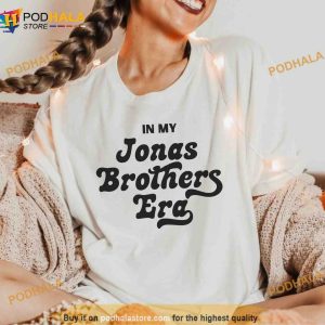 In My Jonas Brothers Era Unisex Shirt, The Album Tour Shirt, Nick, Joe, Kevin