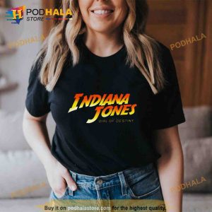 Indiana Jones and the Dial of Destiny Logo Trending Shirt