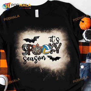 It's Spooky Season Halloween Shirt, Spooky Halloween Gift For Volleyballer