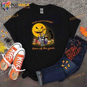 It's The Most Wonderful Time Of The Year Mickey Mouse Halloween Shirt