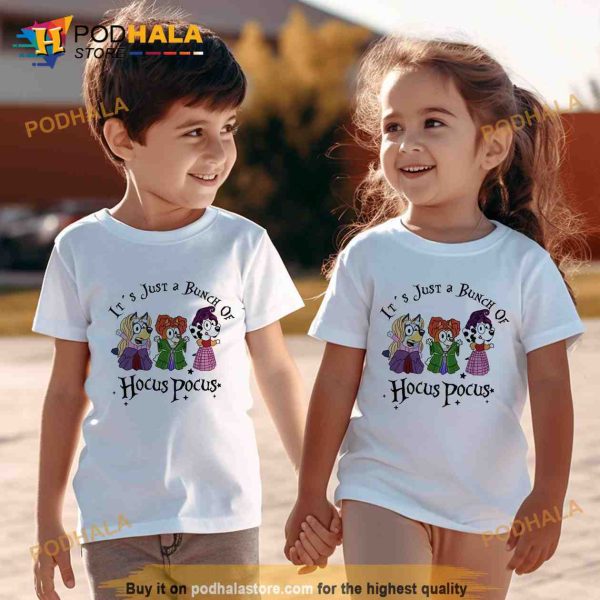 It’s A Bunch Of Hocus Pocus Halloween Family Shirt, Halloween Gifts