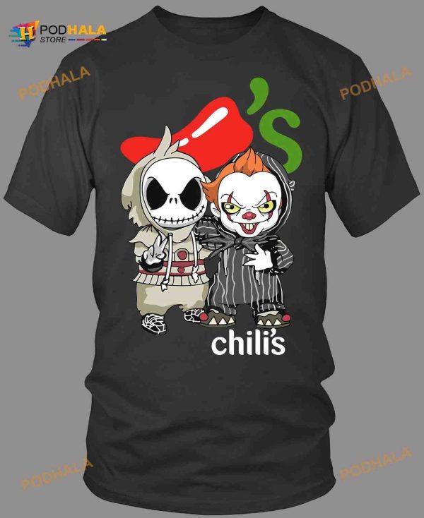 Jack Skellington Pennywise The Dancing Clown Halloween Costume Shirt Hoodie