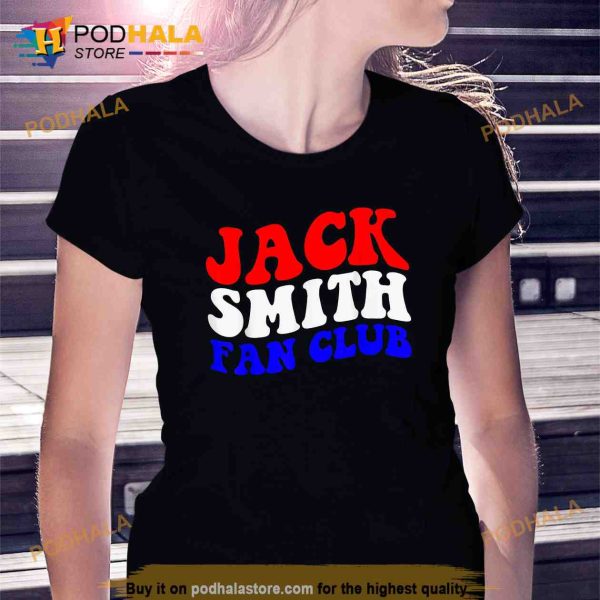 Jack Smith Fan Club Fun Summer Vintage Type USA Red Blue Trending Shirt