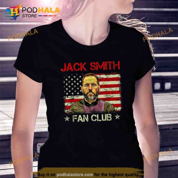 Jack Smith Fan Club Retro Usa Flag American Funny Political Trending Shirt