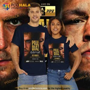 Jake Paul Vs Nate Diaz Tshirt Boxing Tshirt Boxer Shirt Ufc Tshirt Boxing Gift 2