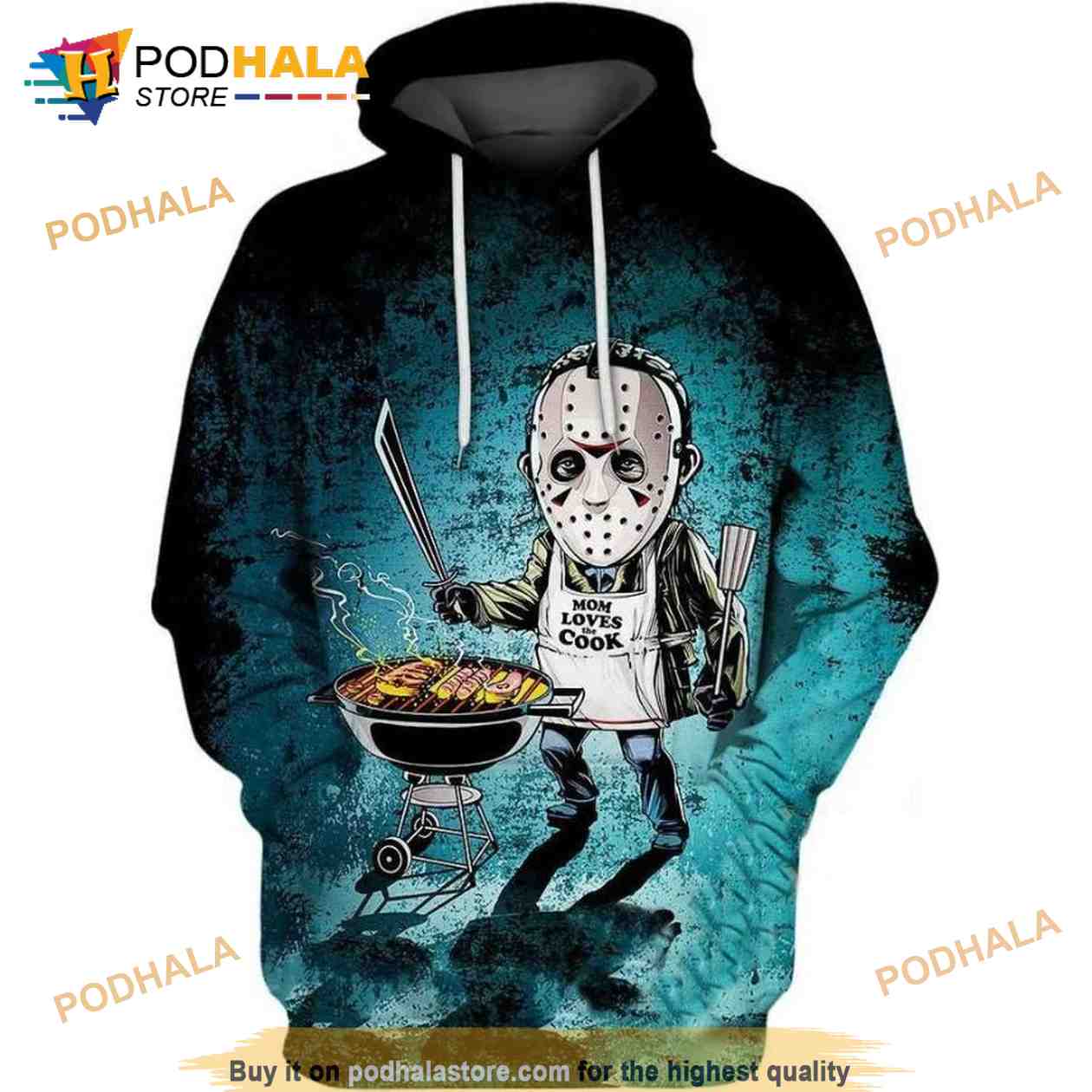 Jason Voorhees Halloween 3D Hoodie - Bring Your Ideas, Thoughts And ...