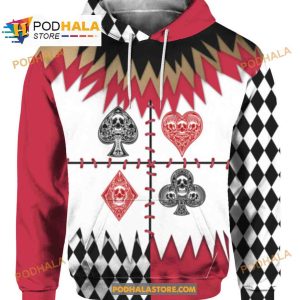 Jester Costume Halloween Cosplay Women Men AOP Tee Hoodie Sweatshirt 3D 2