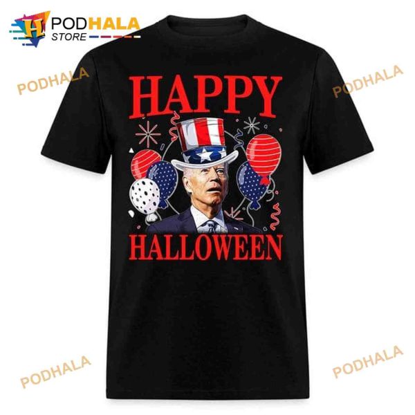 Joe Biden Happy Halloween Gift Independence Day Shirt