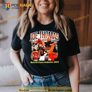 Joe Thomas Hall Of Fame Inductee 2023 Trending Shirt 2