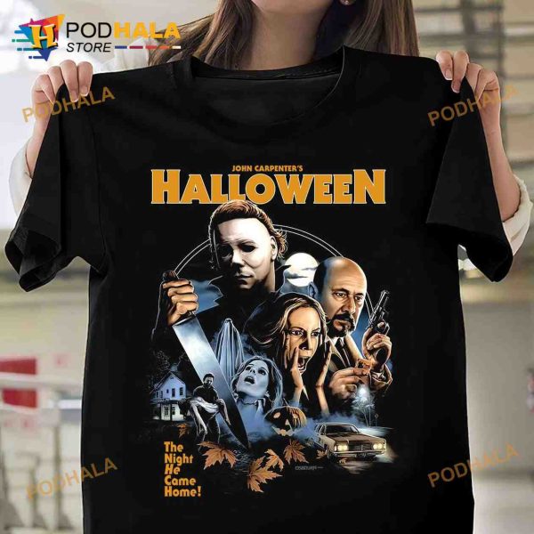 John Carpenter’s Halloween The Night He Came Home Michael Myers Shirt