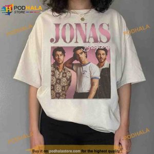 Joe Jonas Vintage 90s Bootleg Graphic Tee Shirt - Teeholly