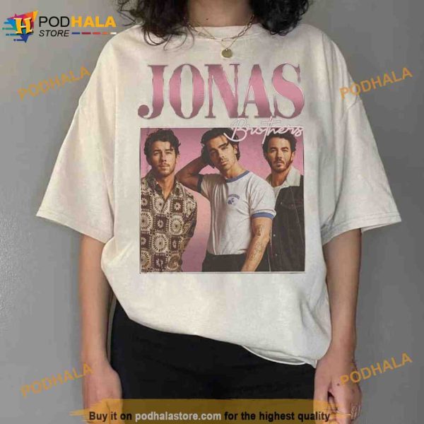 Jonas Brothers Tour Shirt, Concert 2023 Retro Unisex Gift For Fans
