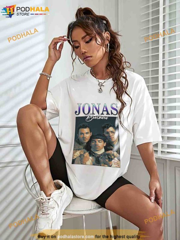 Jonas Brothers Vintage Shirt, Jonas Brothers Fan Tees, Joe Jonas Homage Shirt